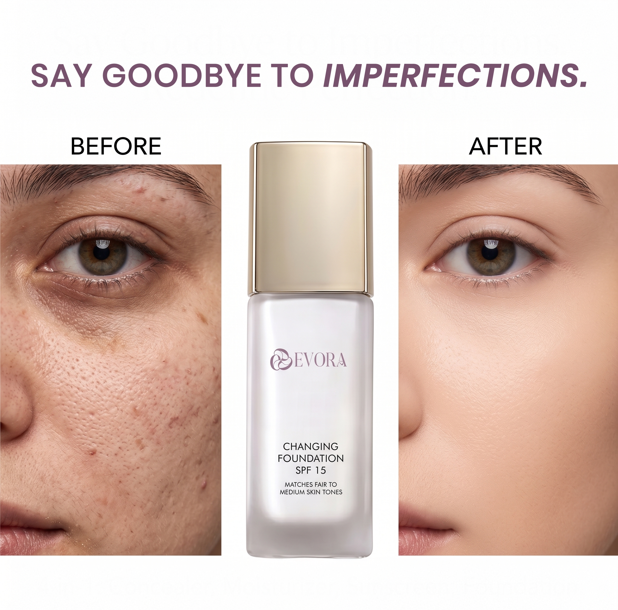 Evora Smart Tone Foundation