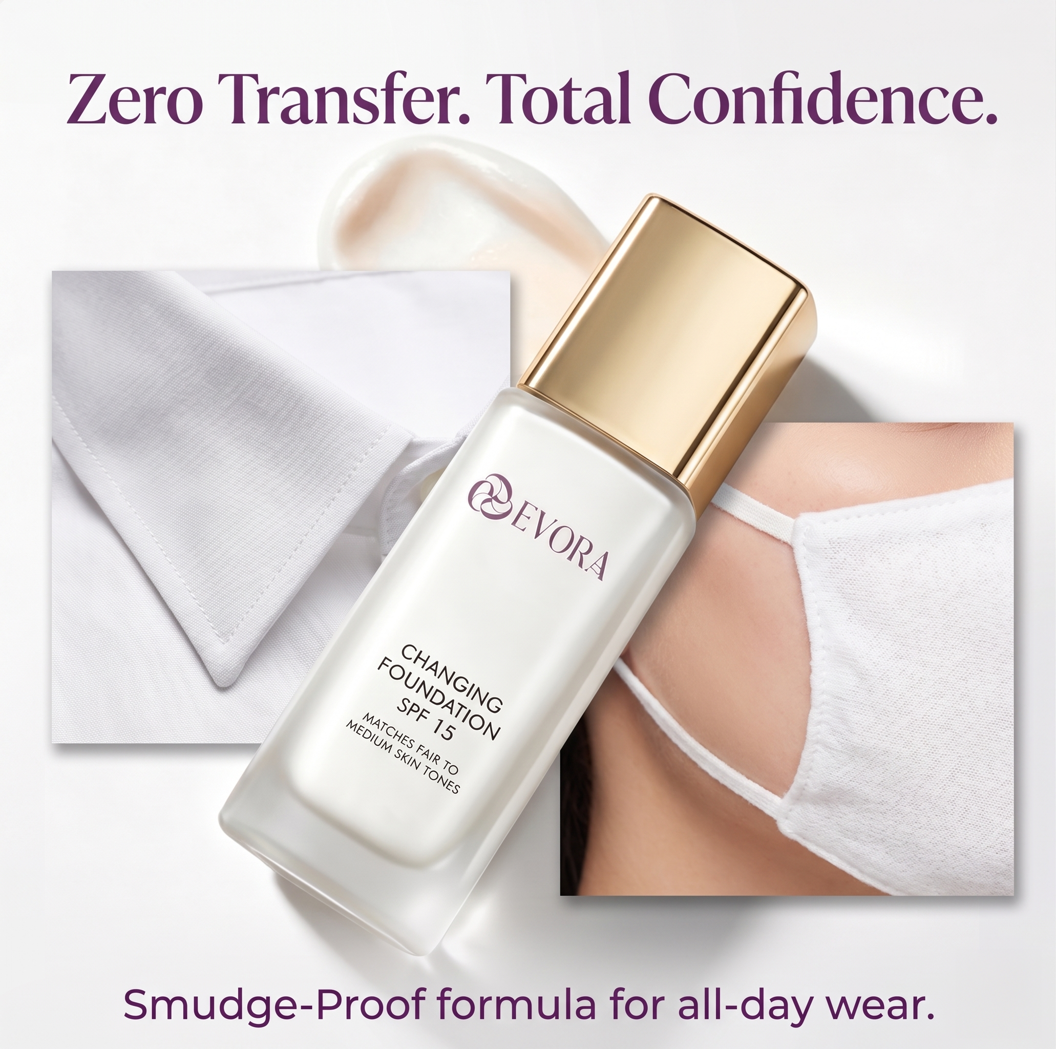Evora Smart Tone Foundation