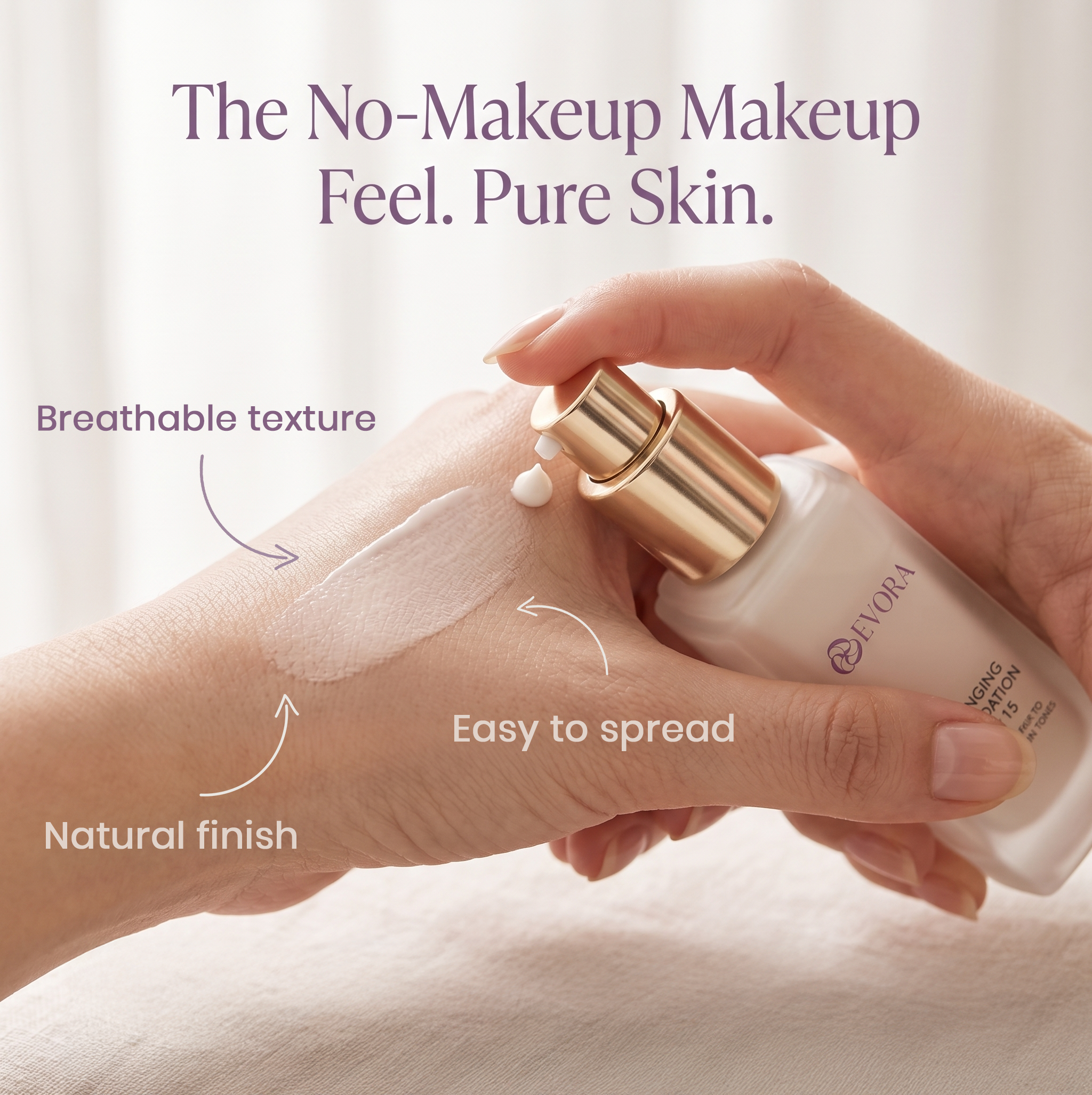 Evora Smart Tone Foundation
